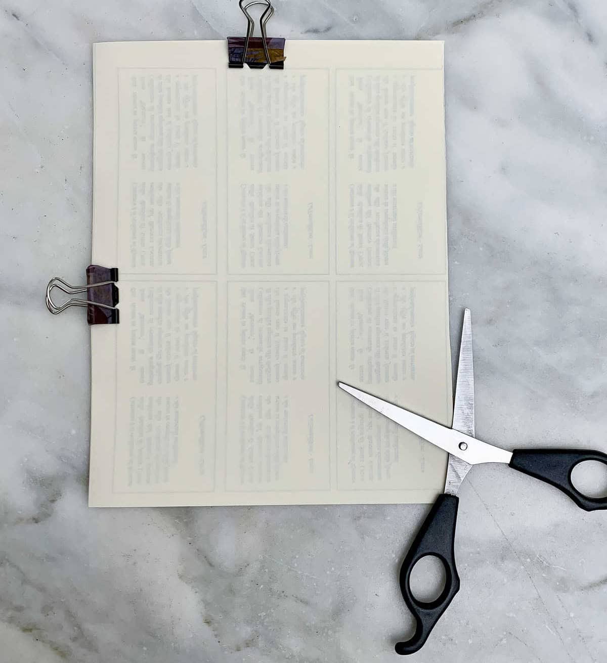 Keep Pages in Place When Cutting