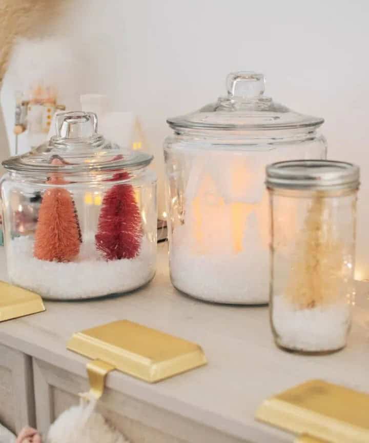 Christmas Jar Decor