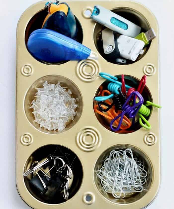 Affordable Gold Desk Drawer Organiser