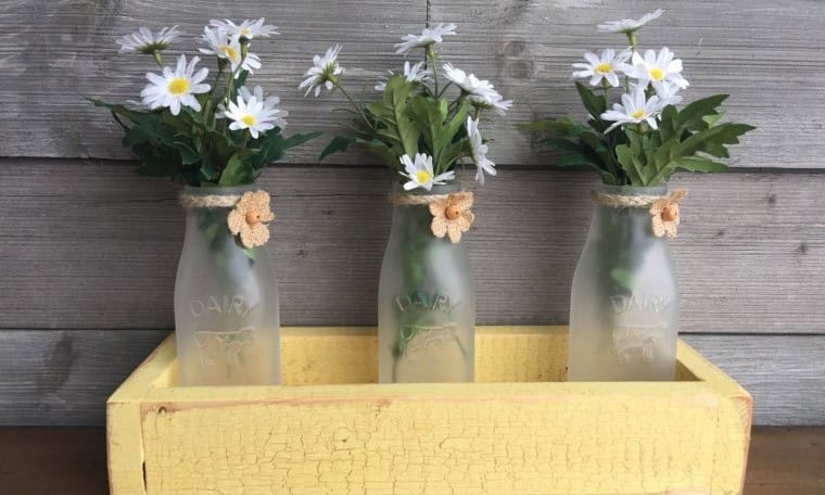 Milk Bottles in a Box