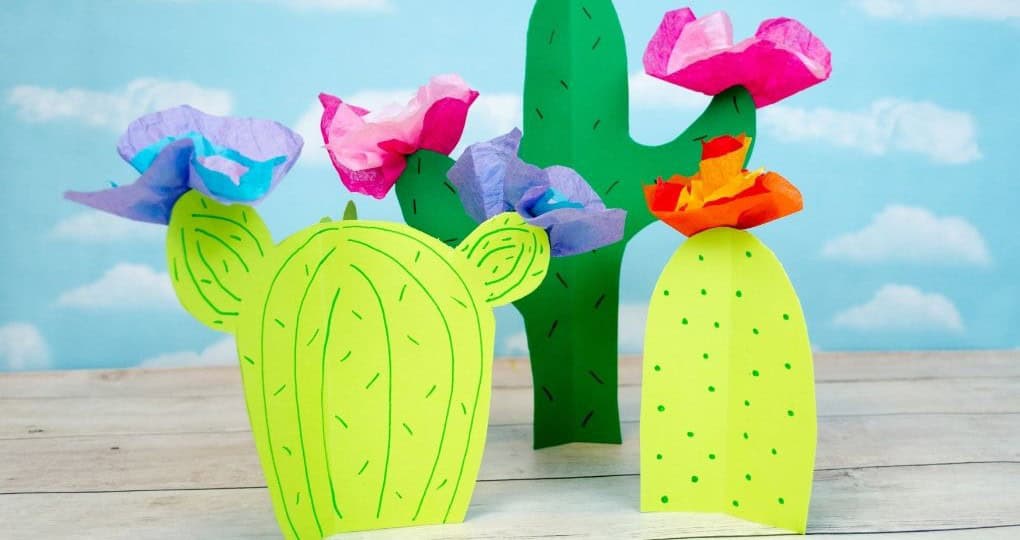 3D Paper Cactus