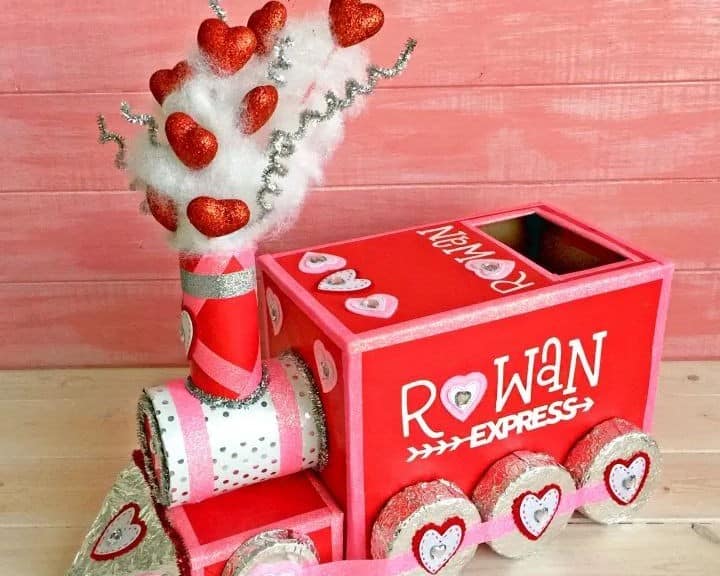 Valentine Box Love Train