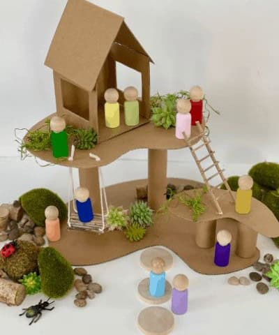 Cardboard Treehouse