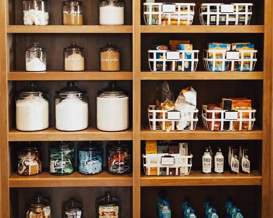 Baskets for Gorgeous Cabinets