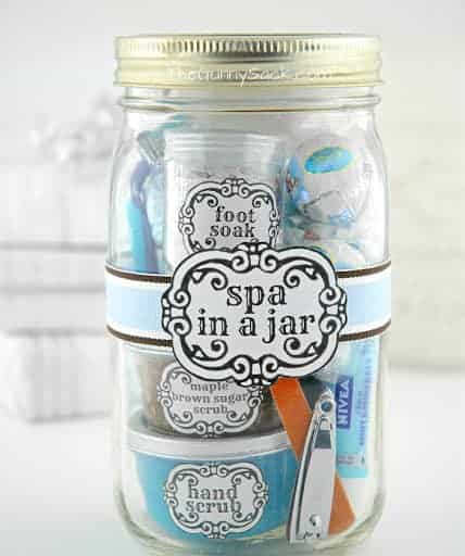 DIY Spa in a Jar