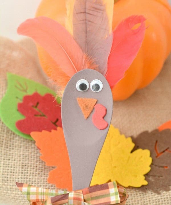 Wooden Spoon Turkey Craft