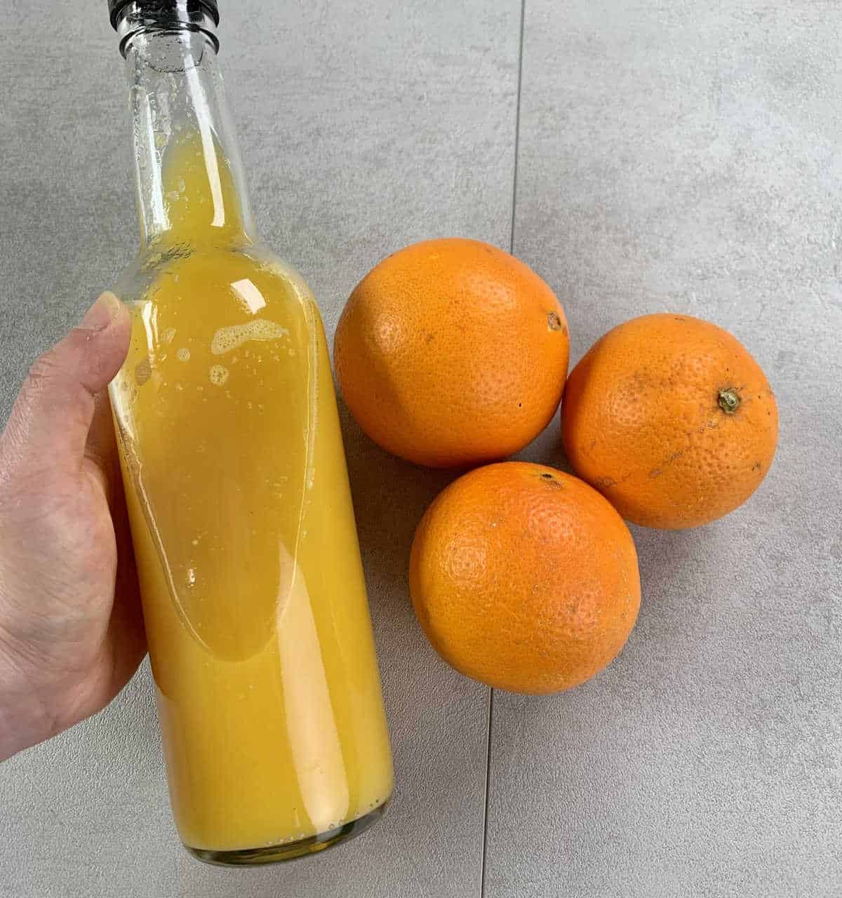 Store Fresh Juice in Glass Bottles