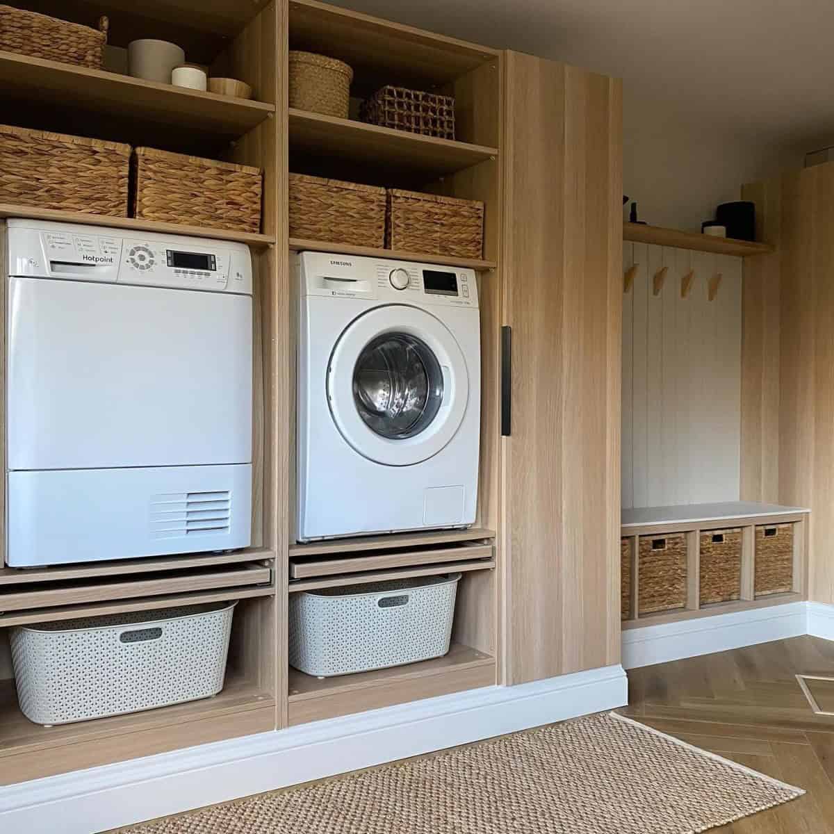 IKEA Pax Washer and Dryer Unit