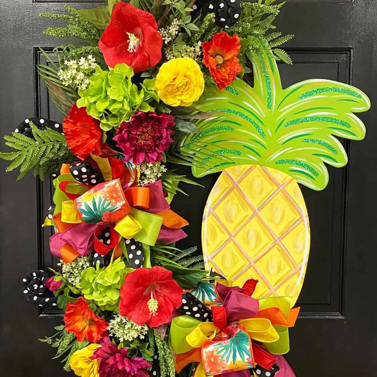 Tropical Fruit Burst Wreath