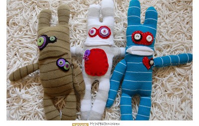 Sock Monster Plushie