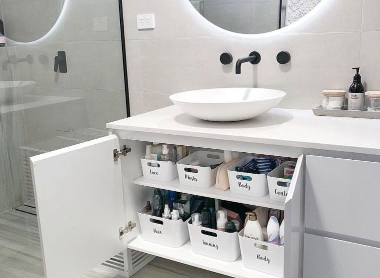 Variera Boxes for Bathroom Cabinets