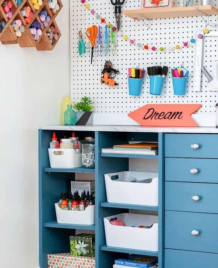 Craft Closet Organizer