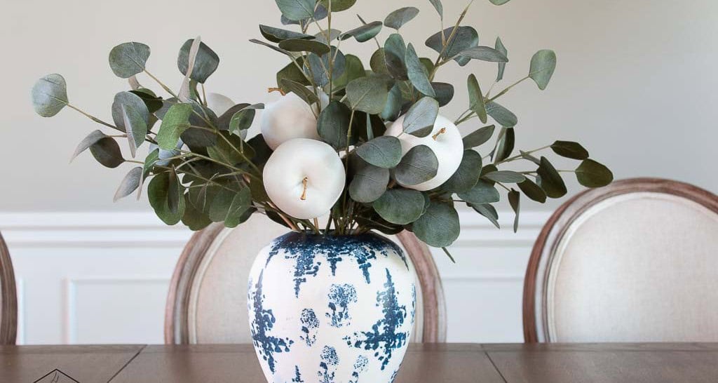 Faux Apple Centerpiece