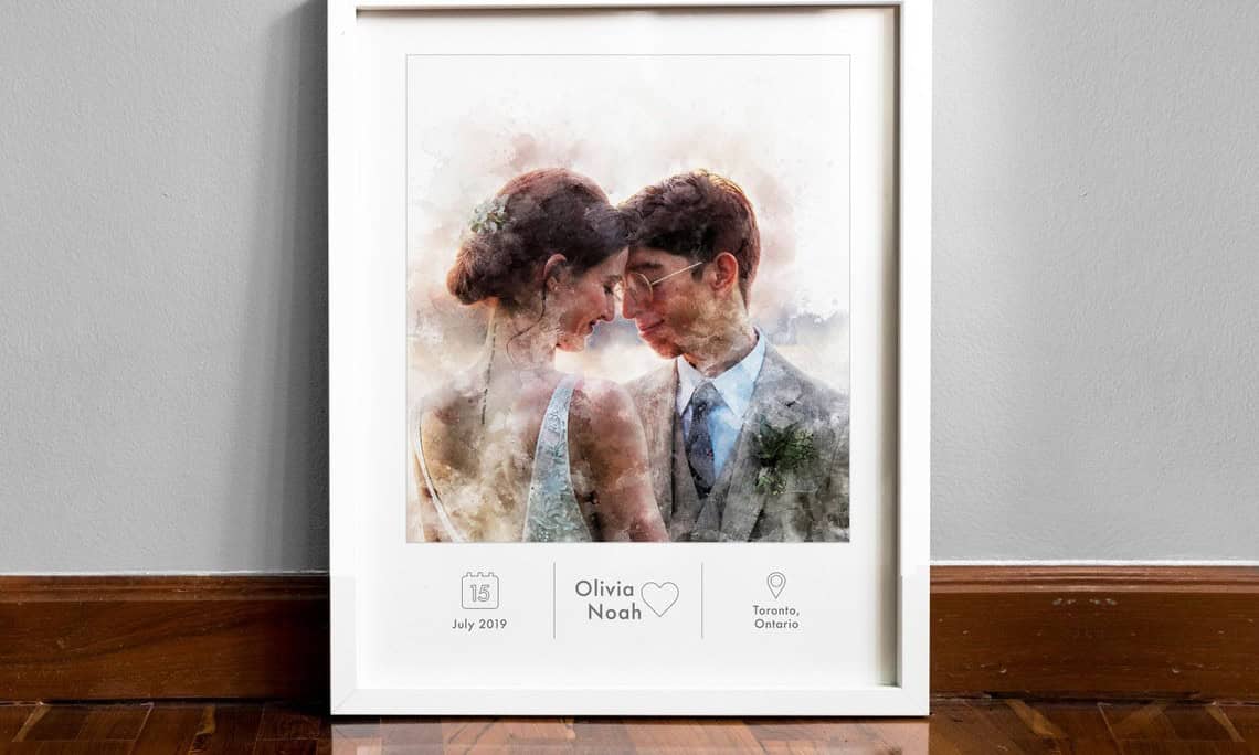 Custom Couple Portrait