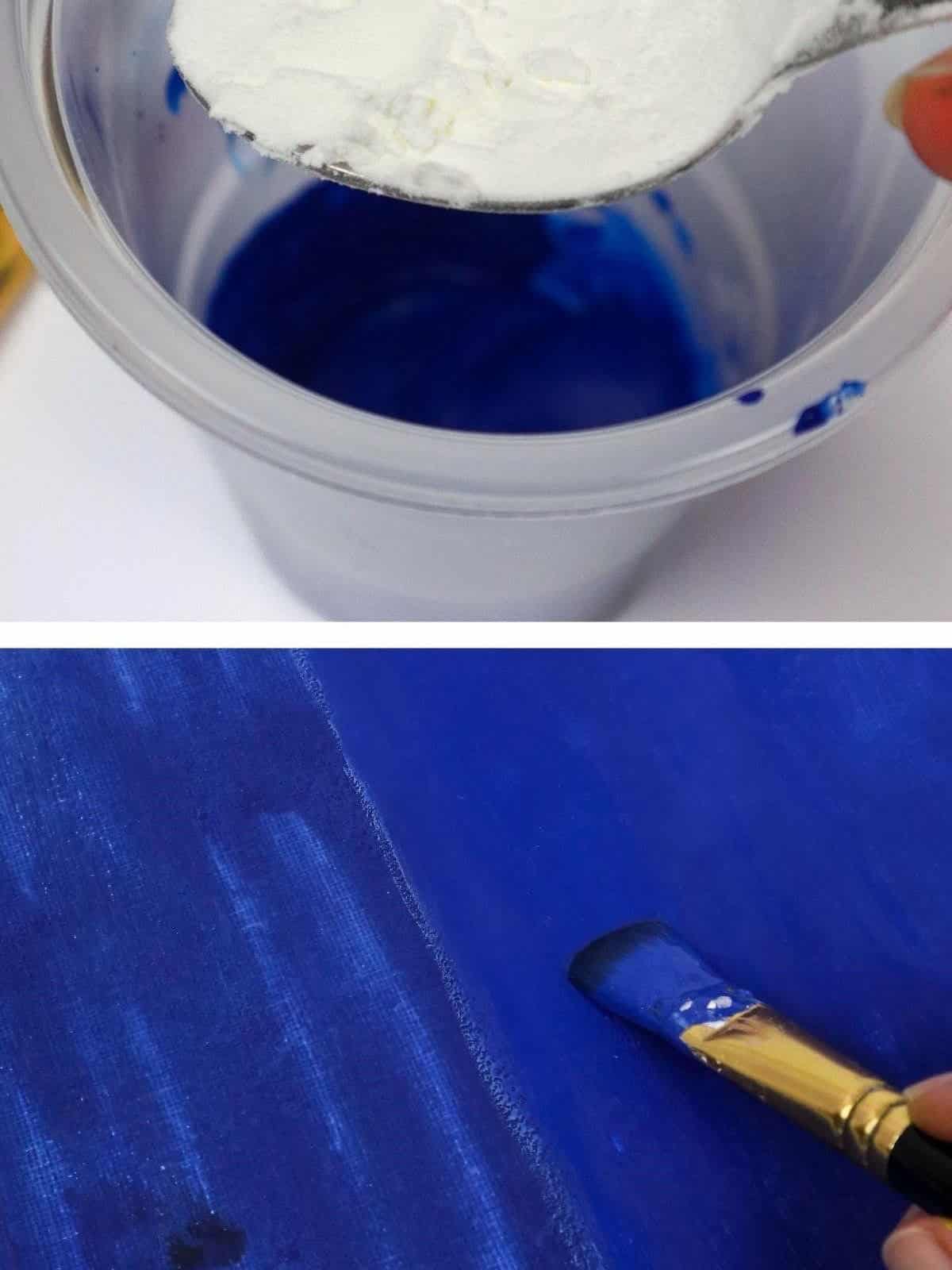 Create Texture with Cornstarch