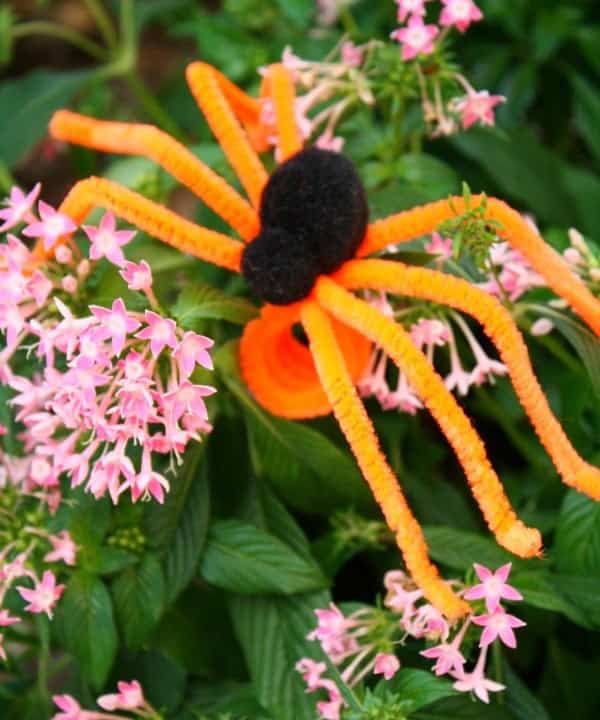 DIY Pipe Cleaner Spider Ring