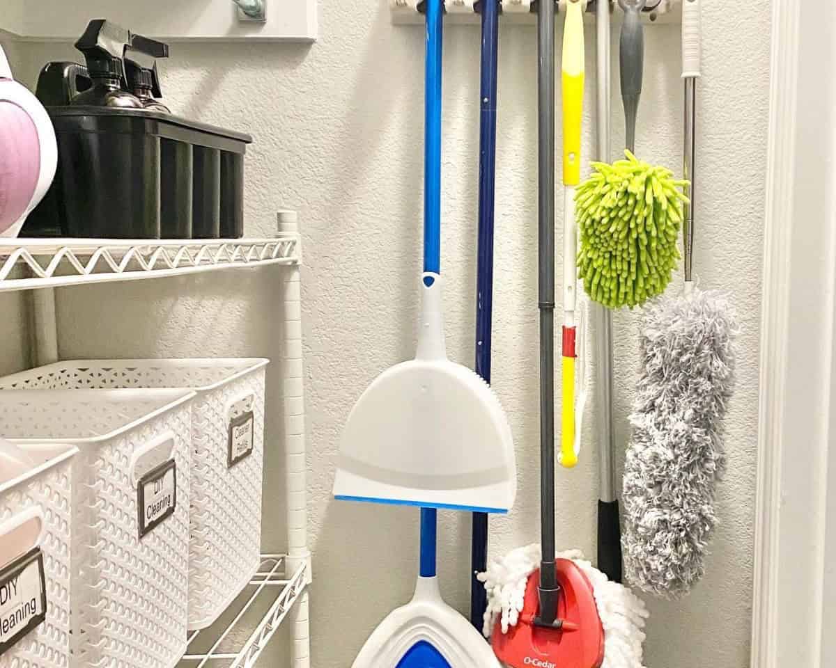 Mop Wall Organizer