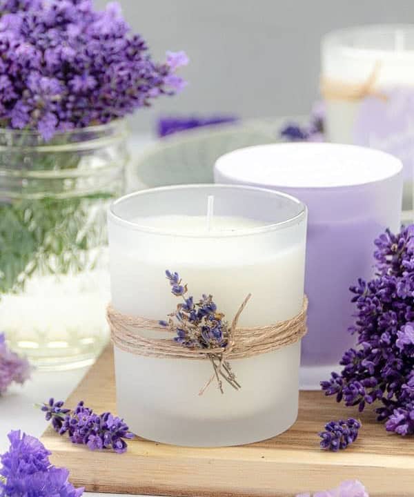 Lavender Candle