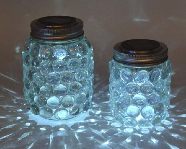 Easy Mason Jar Luminaries