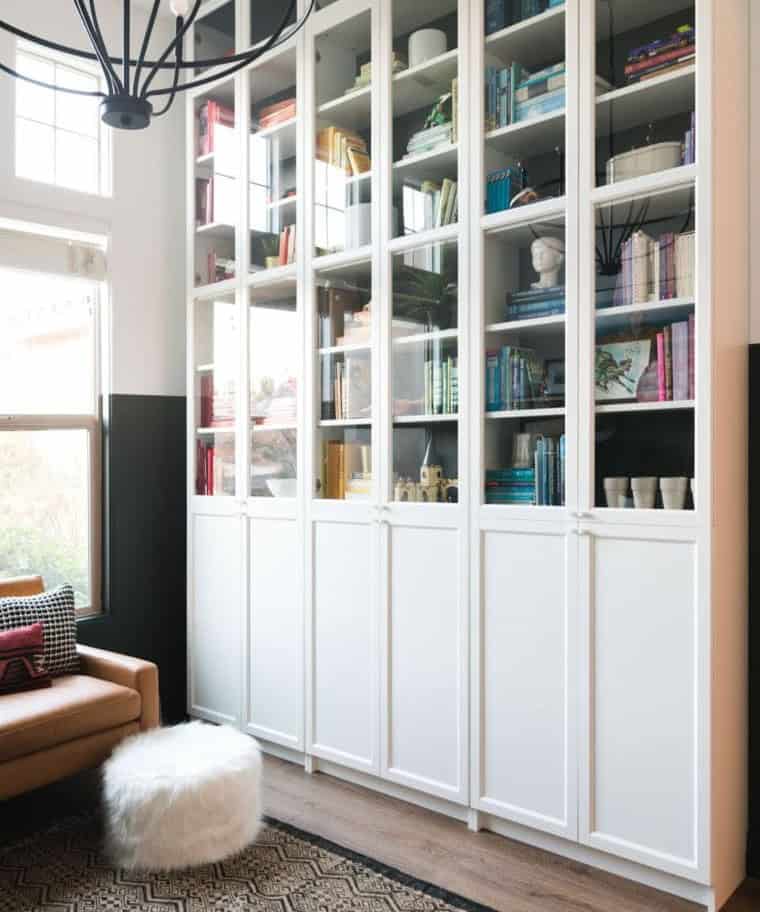 Floor-to-Ceiling Bookshelf