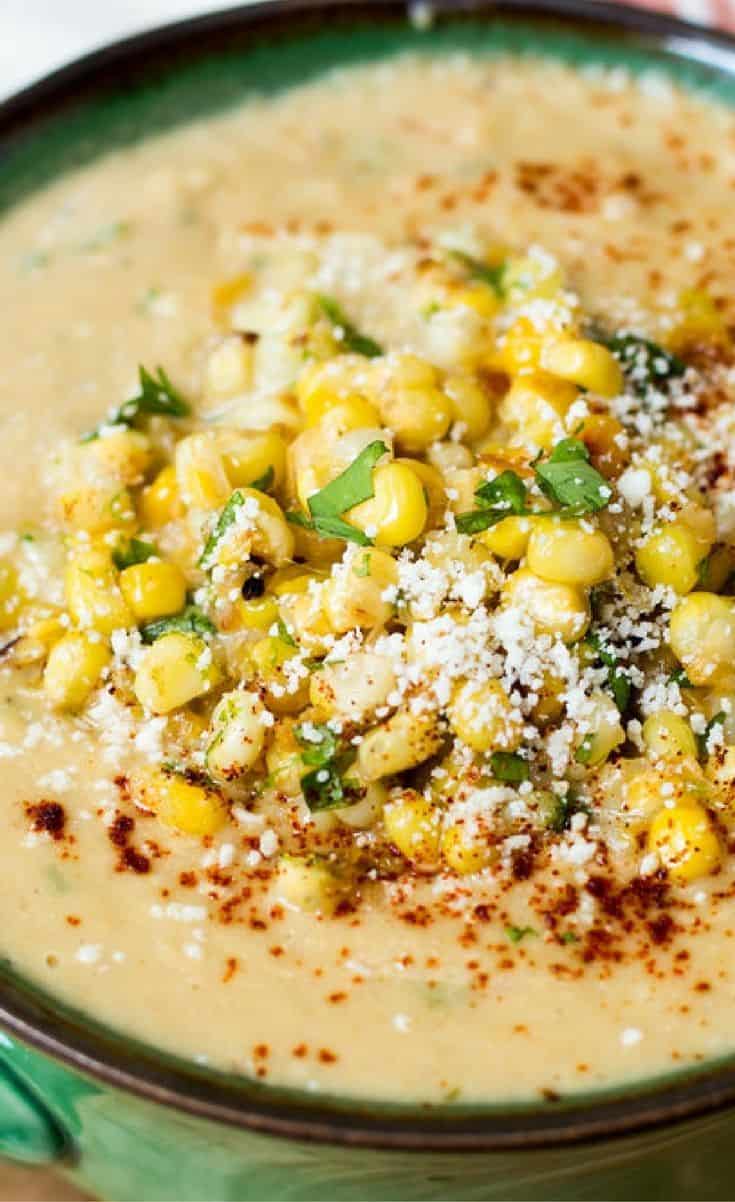 MEXICAN STREET CORN SOUP