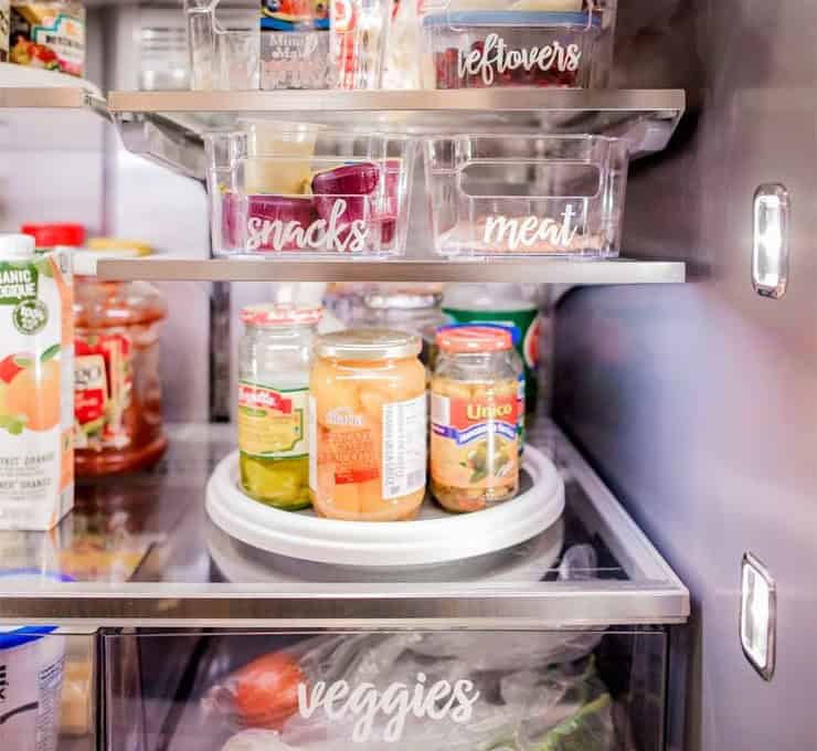 Use a Turntable for the Fridge