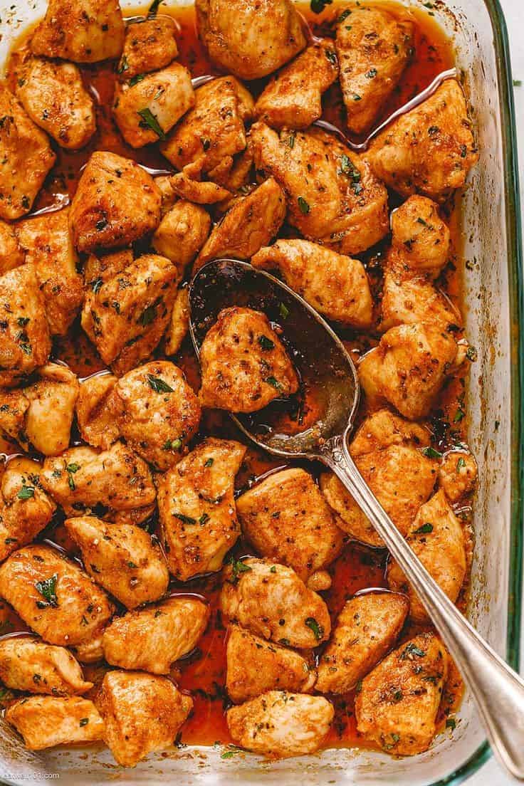 11, OVEN BAKED CHICKEN BITES