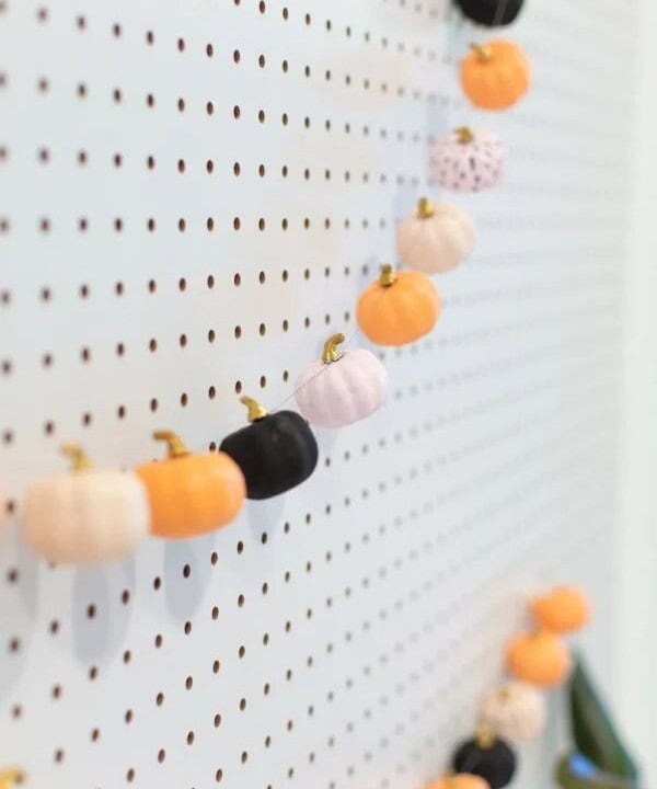 Mini Pumpkin Garland