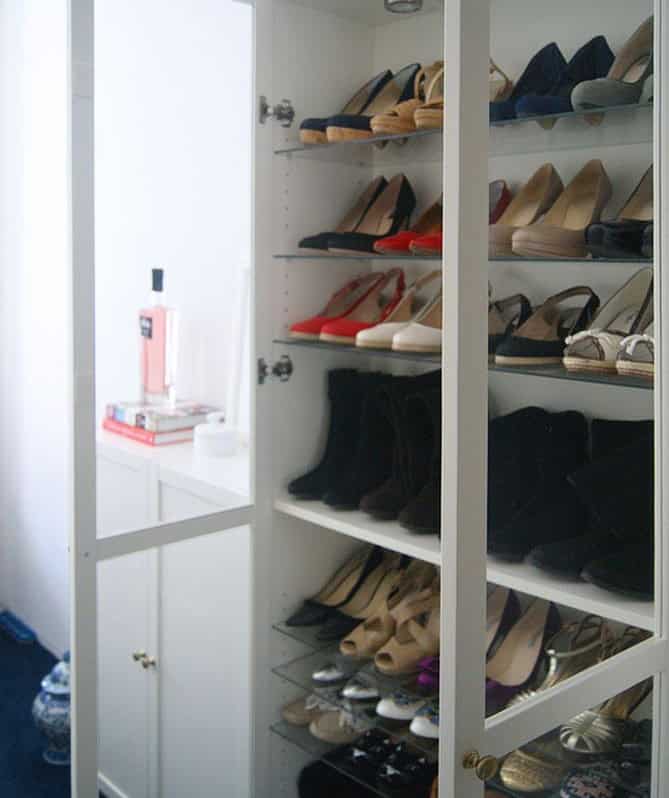 IKEA Billy Bookcase Shoe Storage