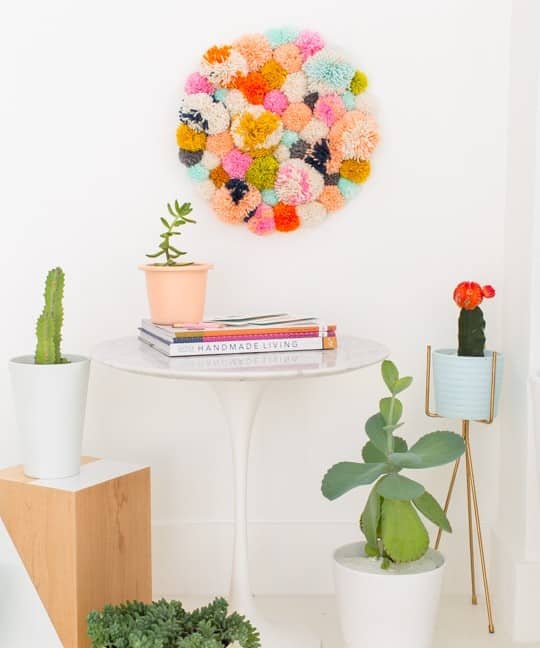 Pom-Pom Wall Hanging