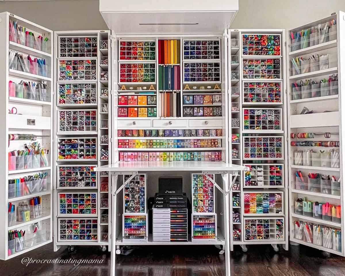 Marker and Pen Closet