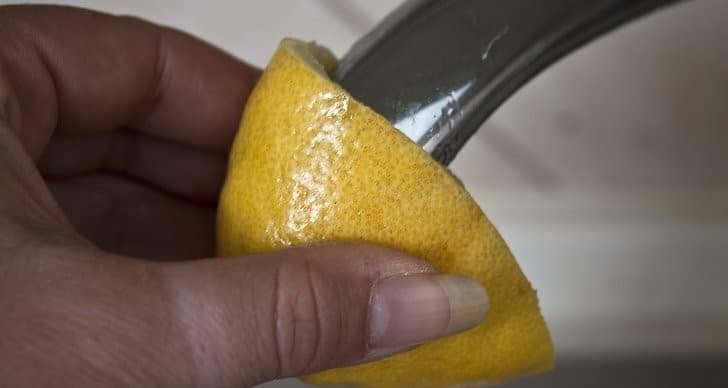 Lemon Works on Your Taps