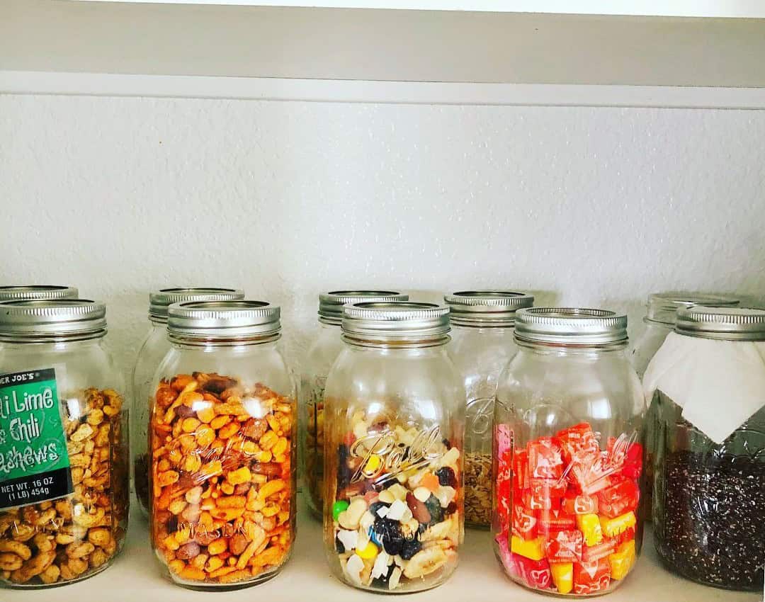 Mason Jars for Dry Food Storage