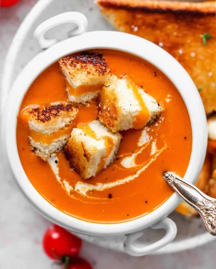 HOMEMADE TOMATO SOUP