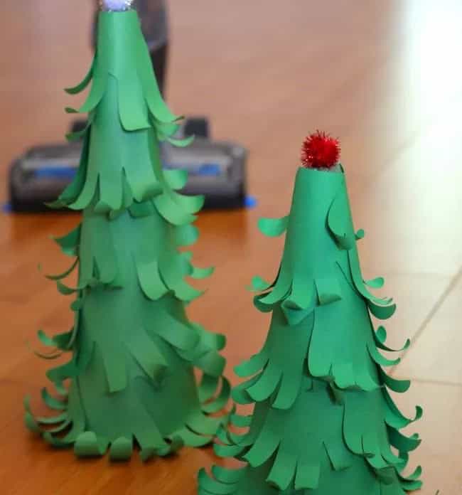 3D Handprint Christmas Tree