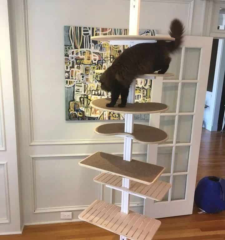 DIY Minimalist Cat Tree