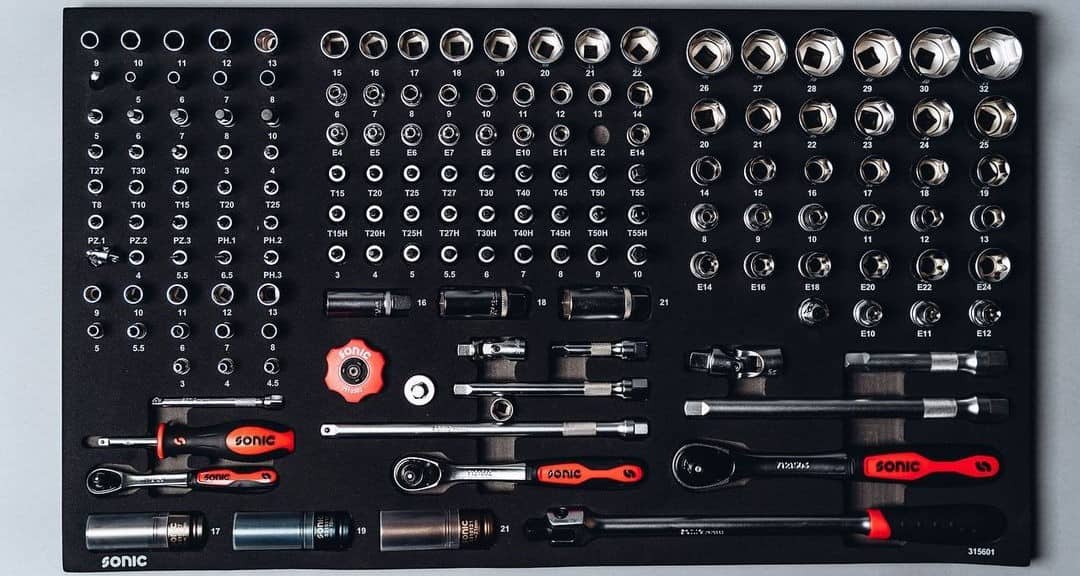 Foam Board for Small Tools