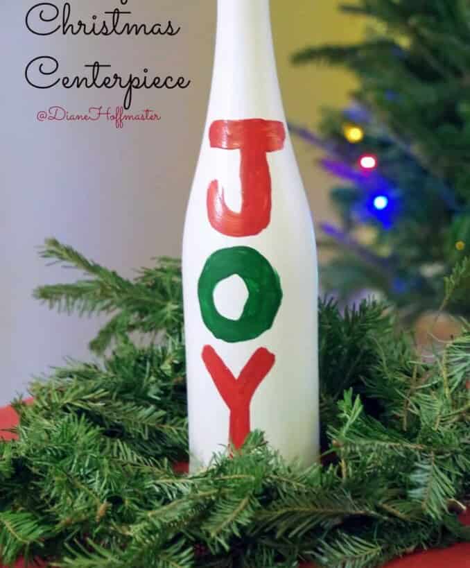 Frugal Christmas Centerpiece