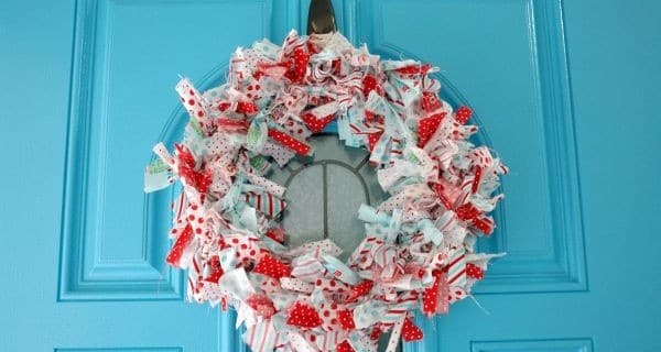 Rag Wreath