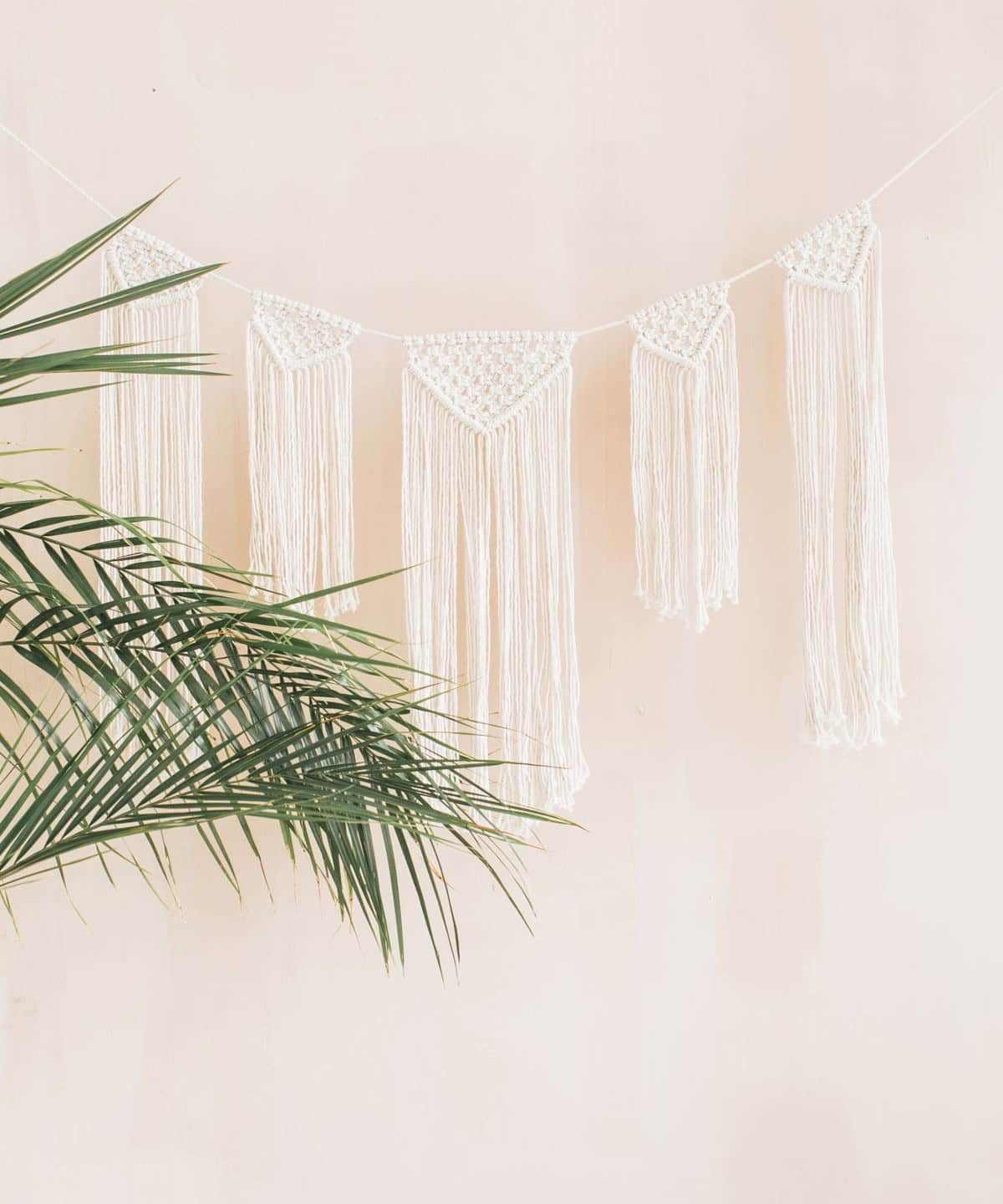 Macrame Wall Hanging Garland