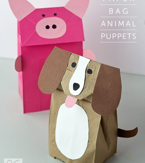 DIY Paper Bag Puppets