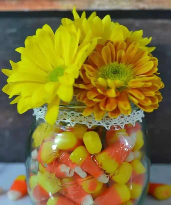 Candy Corn Centerpiece