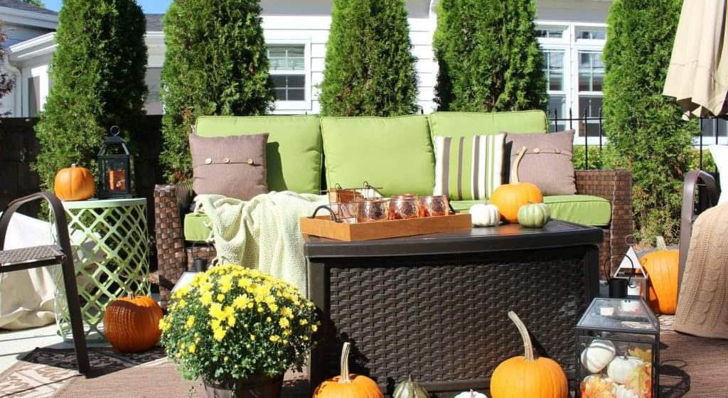 Fall Patio