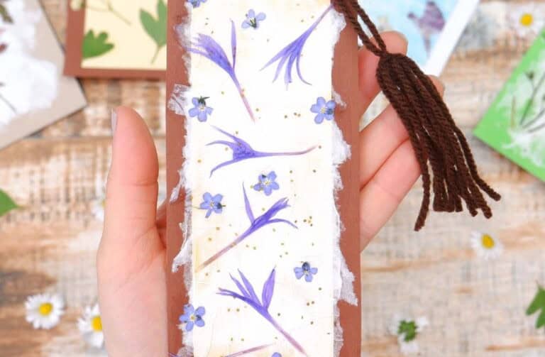 Pressed Flower Bookmark