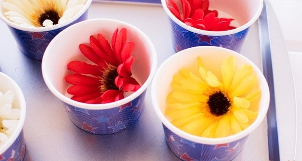 Cups and Flowers Toddler DIY Project