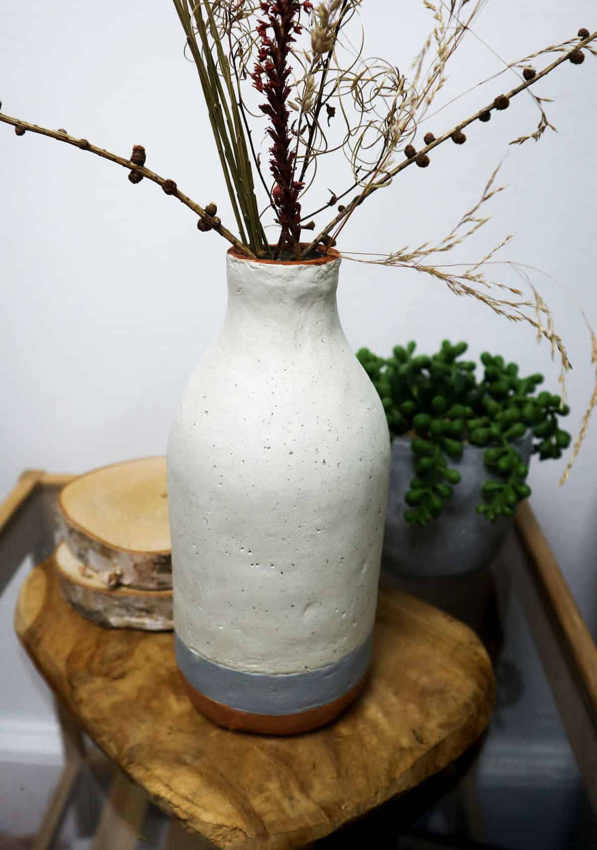 DIY Bottle Vase (Step-by-Step Tutorial)