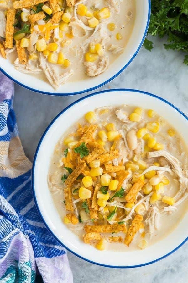 WHITE CHICKEN CHILI SOUP