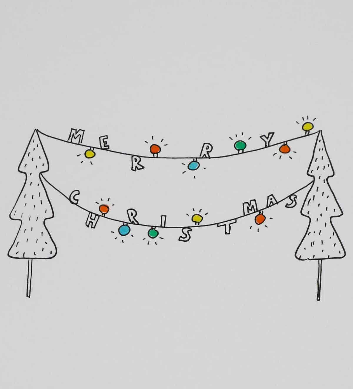 Christmas Light Bunting