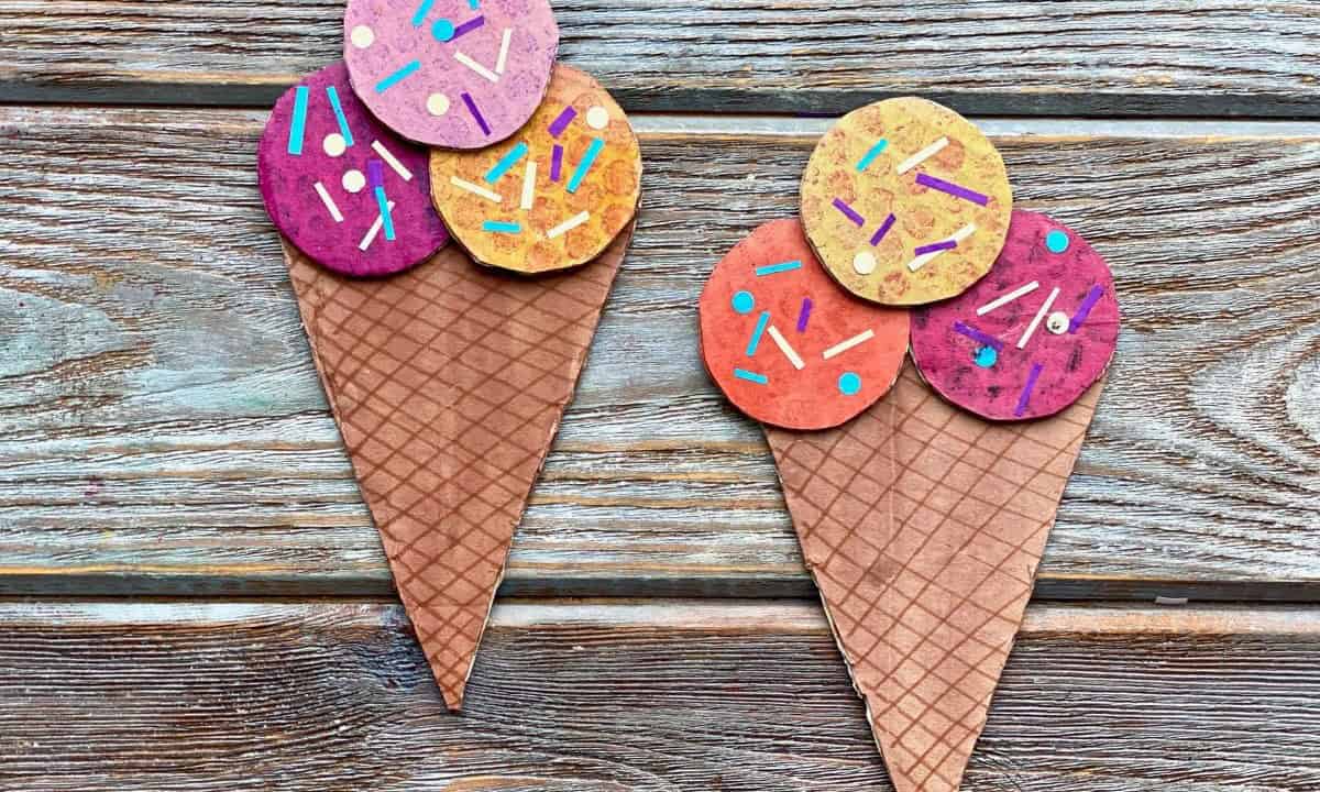 Printable Ice Cream Template