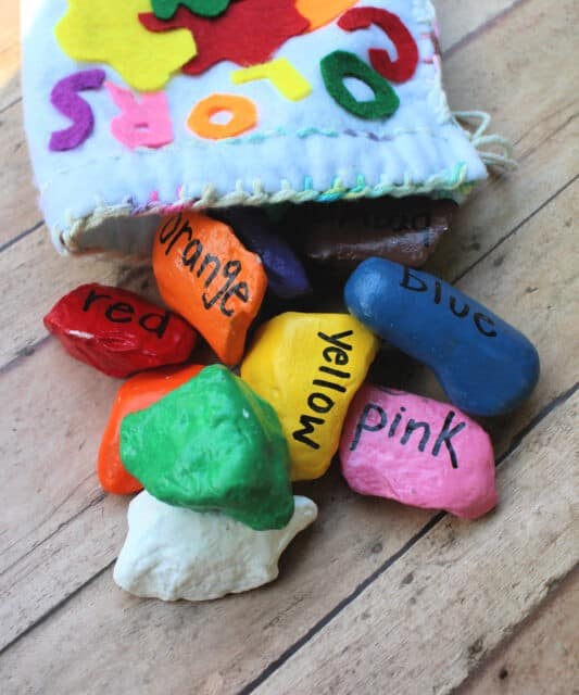 Rainbow Mix And Match Rocks